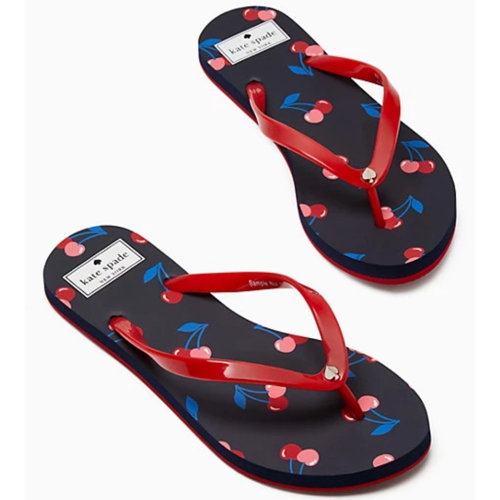 ♠️Kate Spade new fiji cherry sandals